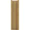 Ekena Millwork 6-in W x 22-in D x 22-in H Funston Trad Rough Cedar Woodgrain TimberThane Outlooker, Primed Tan OUTUR060X22X22FST04RCPR - alternate 3